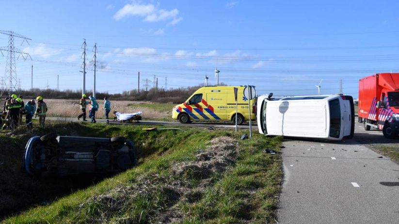 Gewonden bij ongeval op kruising Borssele.