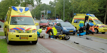 Gewonden bij ongeluk Statenlaan Middelburg
