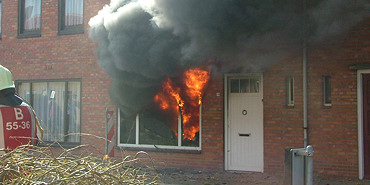 Gewonden bij grote woningbrand in Sluis