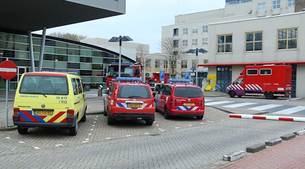 De oefening bij het ADRZ in Vlissingen.