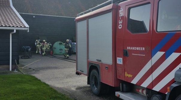 Volgens de Veiligheidsregio Zeeland kon rond 14.15 uur het sein 'brand meester' worden gegeven.
