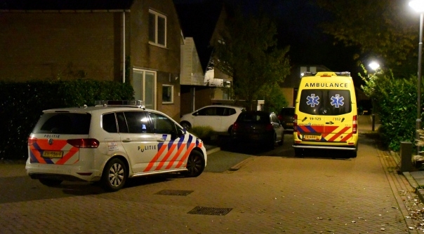 De hulpdiensten in Vlissingen.