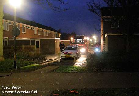 Buitenbrandje nabij buurthuis Vlissingen