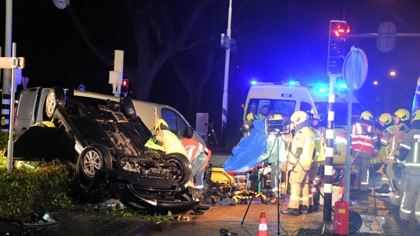Twee gewonden bij ernstig ongeval Vlissingen, één aanhouding.
