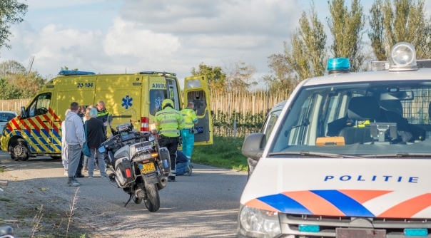 Het ongeval in Oud-Vossemeer.