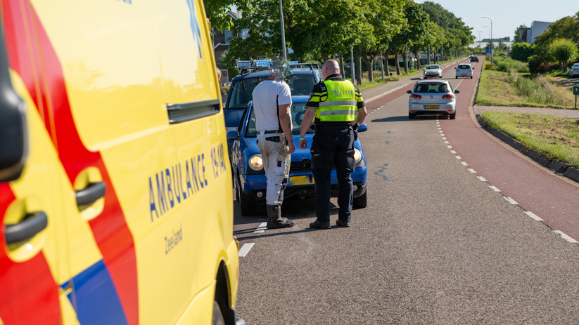 Het ongeluk gebeurde op de Veilingweg in Sint-Annaland.