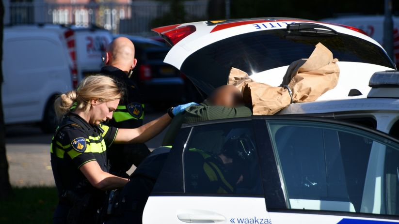 Na de steekpartij werd een man uit Vlissingen opgepakt als verdachte.