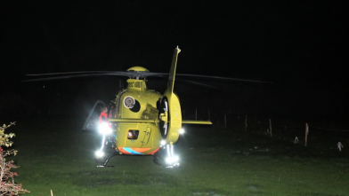 Traumahelikopter ingezet voor reanimatie in Koudekerke