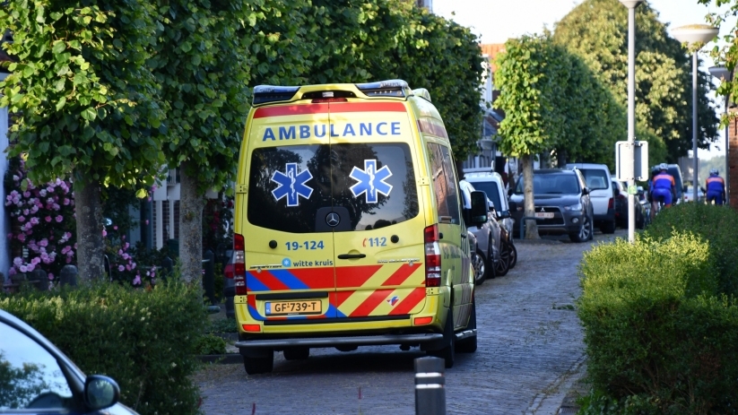 Het ongeluk op de Dorpsdijk bij Wissenkerke.