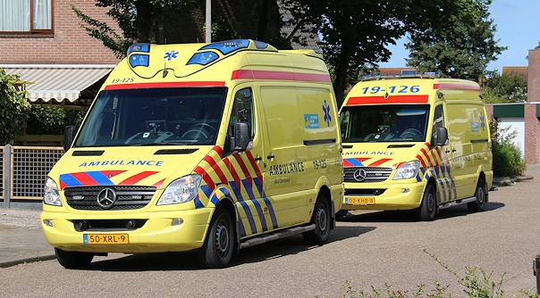 Het incident aan de Noorderbaan in Vlissingen.