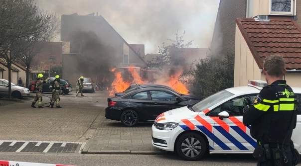De brand in Vlissingen.