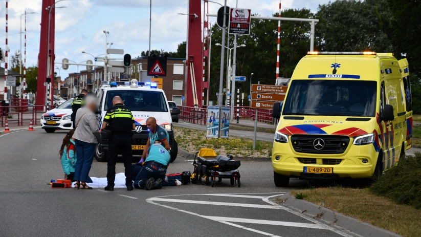 Twee gewonden bij ongeval in Vlissingen.