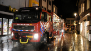 Brand in oven in woning centrum Goes
