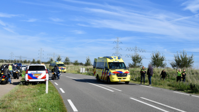 Motorrijders gewond bij ongeval Europaweg-Oost Nieuwdorp