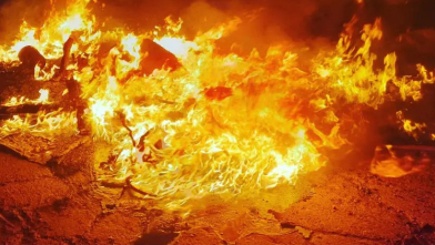 'Buitengewoon gevaarlijke situatie' bij buitenbrand Vlissingen