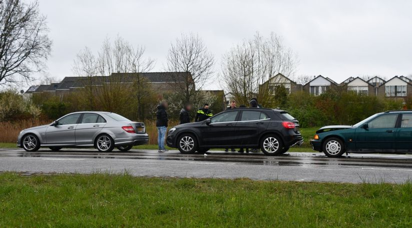 Botsing auto’s op Sloeweg Vlissingen.