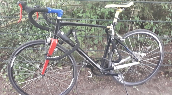 Deze fiets werd woensdag aangetroffen door de politie.