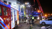 Grote brand Kasteelstraat Vlissingen, 3 gewonden