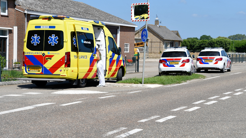 Gewonde bij ongeval Heinkenszandseweg s-Heerenhoek.