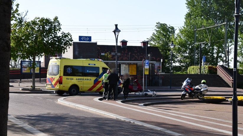 De ambulancedienst kwam zonder spoed ter plekke in Oost-Souburg.