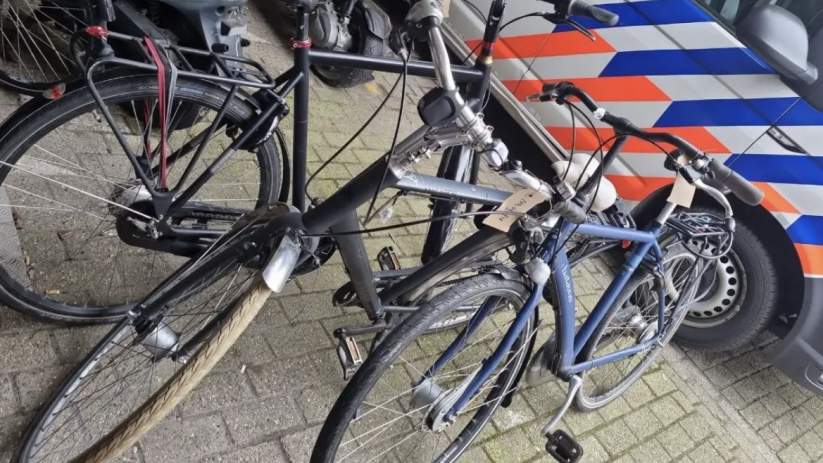 De fietsen kunnen worden opgehaald op het bureau in Middelburg