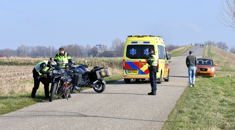 Het ongeval op de Spuikreekweg bij Sluiskil.