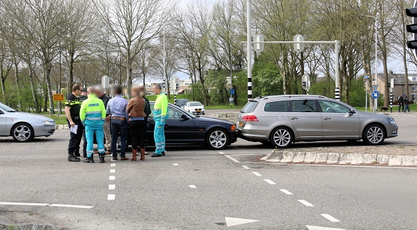 Het ongeval op de Schroeweg in Middelburg.