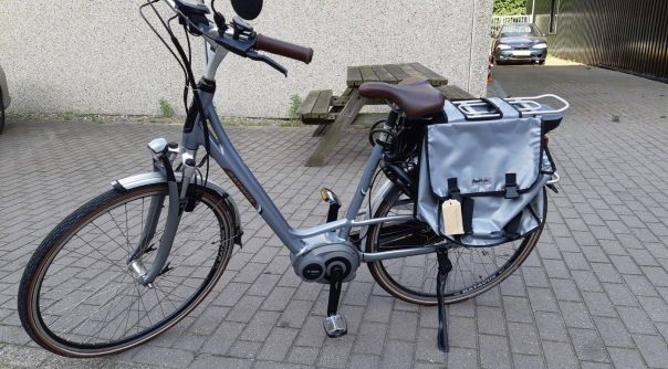 In Vlissingen had iemand deze fiets bij zich.