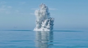 Vijf mijnen tot ontploffing gebracht op Noordzee