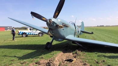Incident met Spitfire vermoedelijk door misverstand