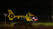 Traumahelikopter landt in Kruiningen voor noodsituatie