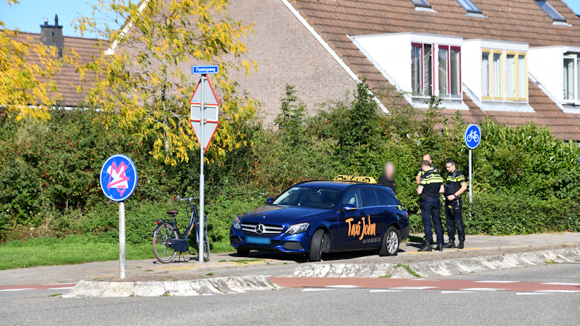 Fietser gewond bij aanrijding in Vlissingen.