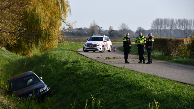 Alle vijf de kinderen raakten gewond bij het ongeval op de Rondweg bij Zaamslag.