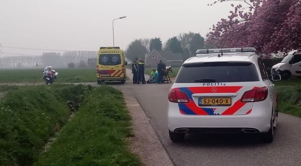 Man gewond bij fietsongeluk s-Heerenhoek.