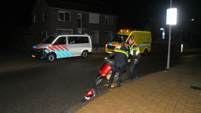 Snorfietser gewond bij ongeval Zoutelande.