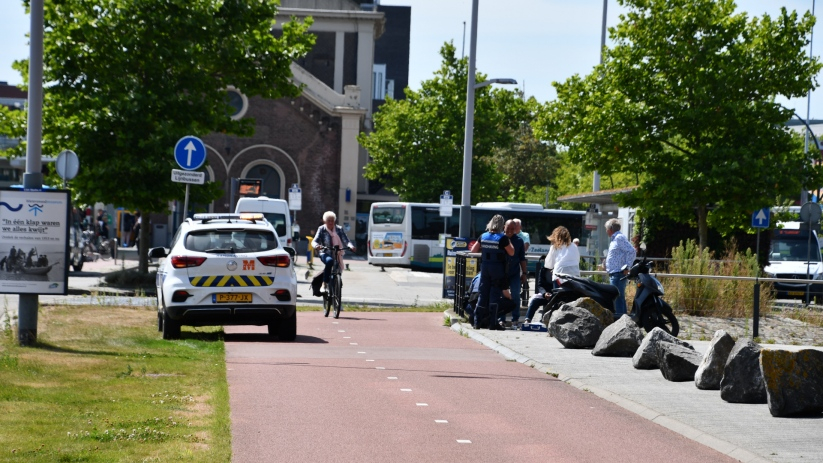 Man gewond bij eenzijdig ongeval Middelburg.