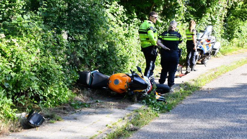 Motorrijder gewond bij ongeluk Koudekerke.