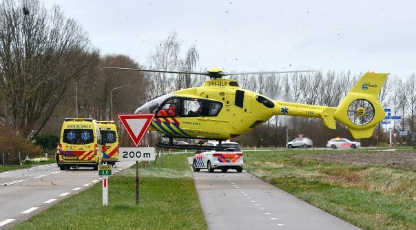 Ernstig ongeluk Stadseweg Wolphaartsdijk.
