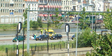 Gewonde bij ongeluk in Middelburg