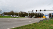 Forse schade bij ongeval kruising Oost-Souburg