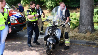 Hulpdiensten ingezet voor scooter in rietkraag Middelburg