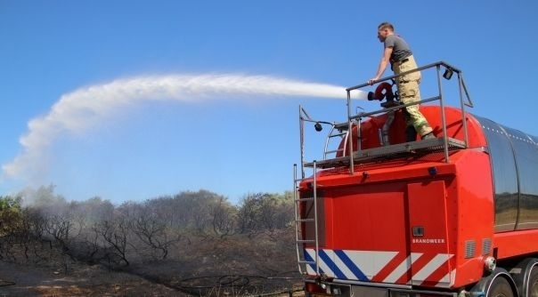 Het uitbreidingsrisico van natuurbranden in Zeeland is verhoogd van laag naar regulier.