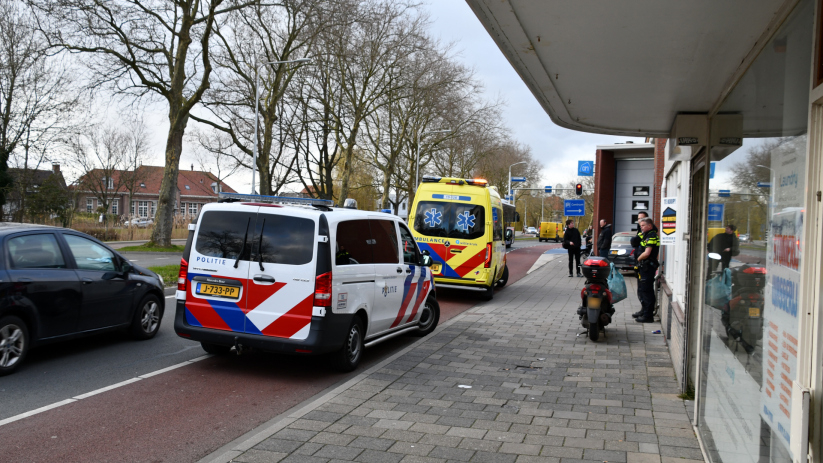 Het slachtoffer is ter controle naar het ziekenhuis gebracht.