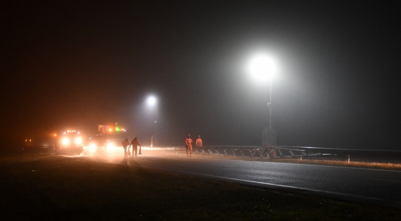 Het ongeluk gebeurde rond 18.10 uur op de rijbaan van Terneuzen richting Schoondijke.
