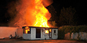 Stacaravan uitgebrand in Middelburg 