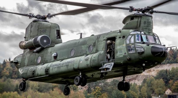 De CH-47 Chinook komt op 15 augustus naar Vlissingen.