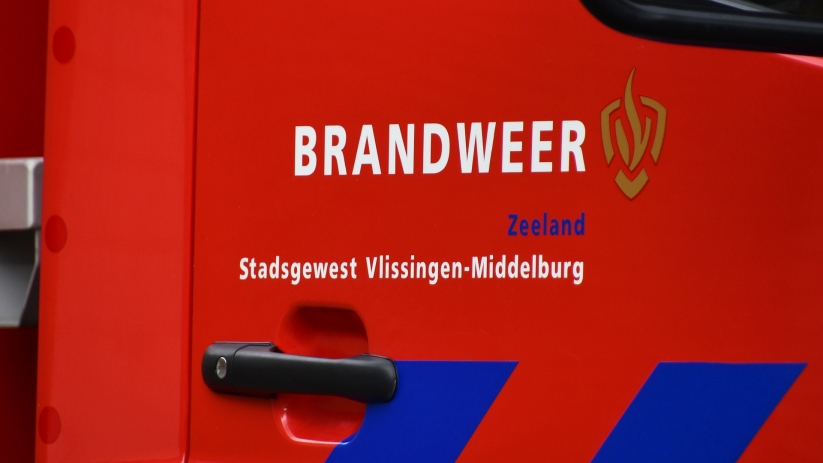 Brandweer rukt uit voor gaslucht in Middelburg