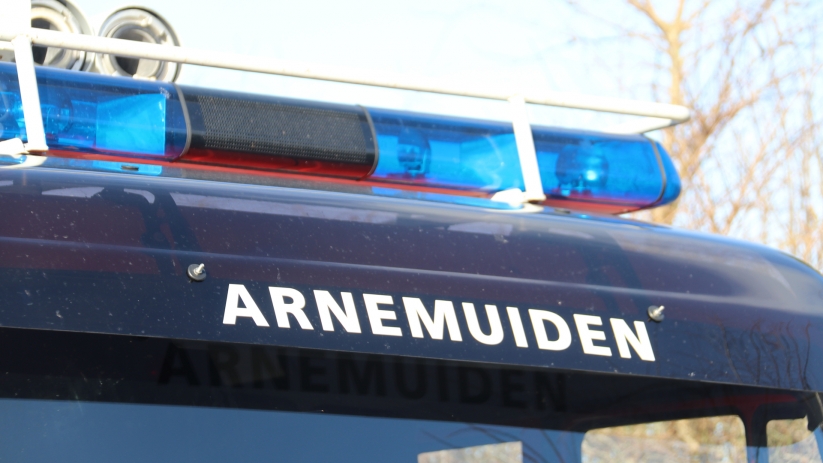 Brand gesticht op fietspad in Arnemuiden