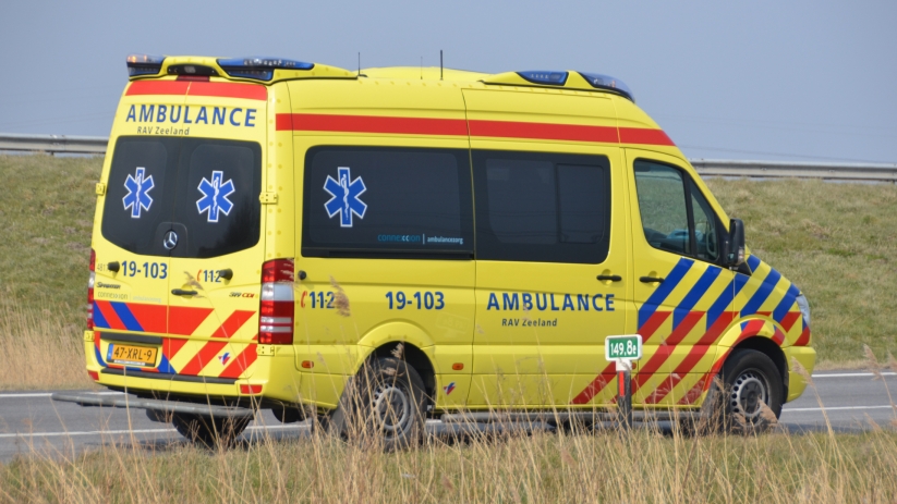 Gewonden bij botsing op vluchtstrook N62