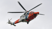 Bemanning loodsboot Domburg geëvacueerd met helikopter